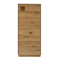 Pharao24 Wildeiche Highboard Onitos> Wohnzimmerschrank|Stauraumvitrinen