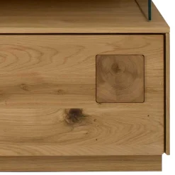 Massivholz Tv Möbel|Fernsehtische*Pharao24 Wildeiche massiv Lowboard Onitos