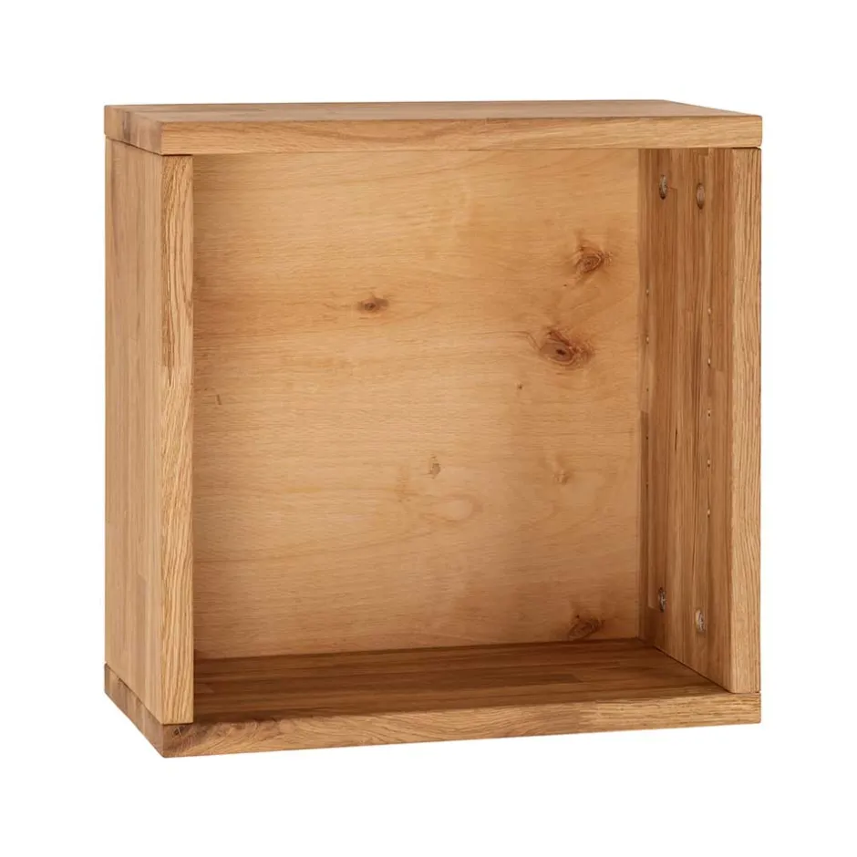 Pharao24 Wildeiche Regalwürfel Moore> Regalwürfel|Hängeregale