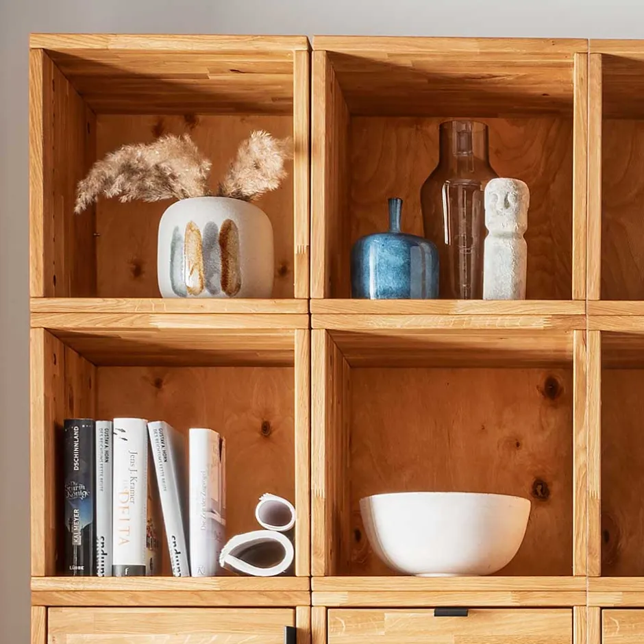 Pharao24 Wildeiche Regalwürfel Moore> Regalwürfel|Hängeregale