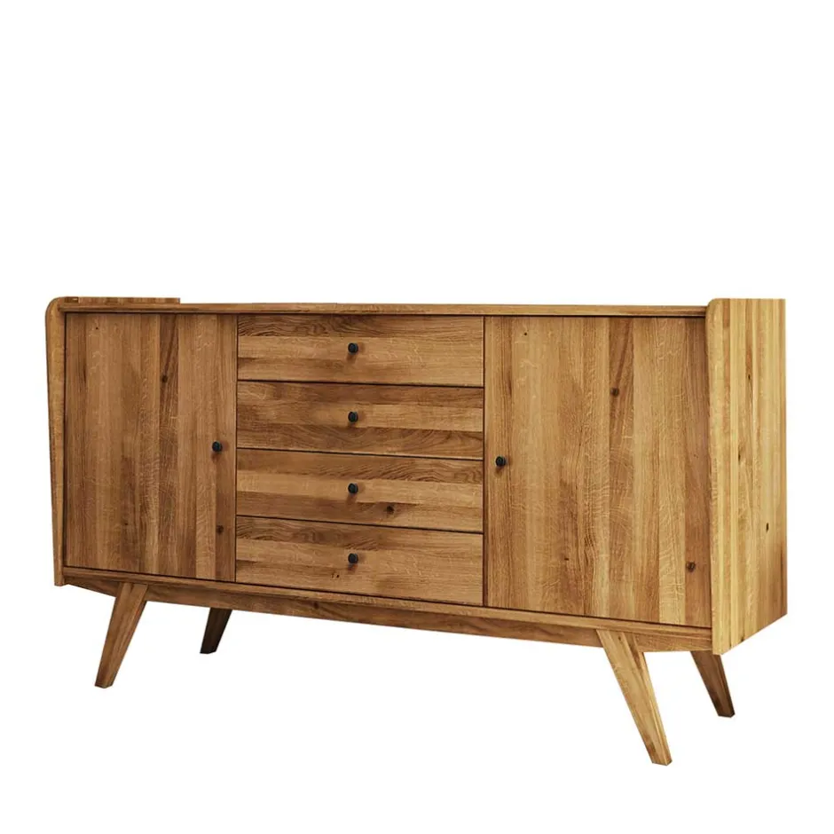 Pharao24 Wildeiche Sideboard Carilla> Massivholzmöbel|Küchenkommode