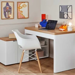 Computertische|Jugendschreibtische*Pharao24 Winkelschreibtisch Hajelua