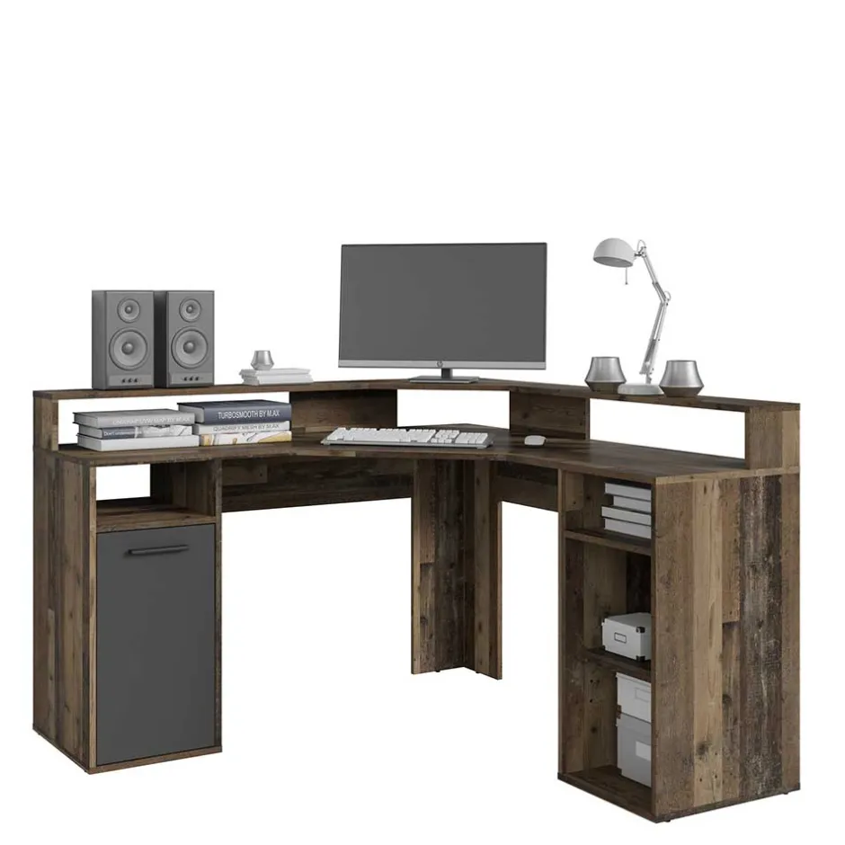 Schreibtische*Pharao24 Winkelschreibtisch Semian