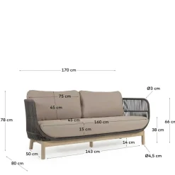 Polstermöbel|Wohnzimmercouch*Pharao24 Wintergarten Couch Joe
