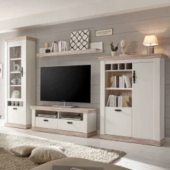 Wohnzimmerschrank*Pharao24 Wohnkombination Flurencina