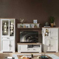 Pharao24 Wohnkombination Vronata> Wohnzimmerschrank