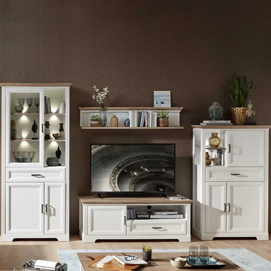 Pharao24 Wohnkombination Vronata> Wohnzimmerschrank