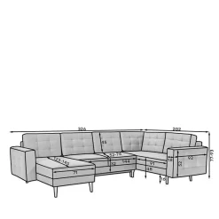 Wohnlandschaften|Ecksofas*Pharao24 Wohnlandschaft Cafira