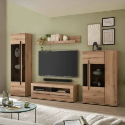 Pharao24 Wohnwand Cemutra> Wohnwand 300 Cm|Moderne Wohnwände