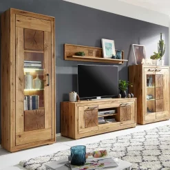 Wohnzimmerschrank|Wohnwand 300 Cm*Pharao24 Wohnwand Cranados