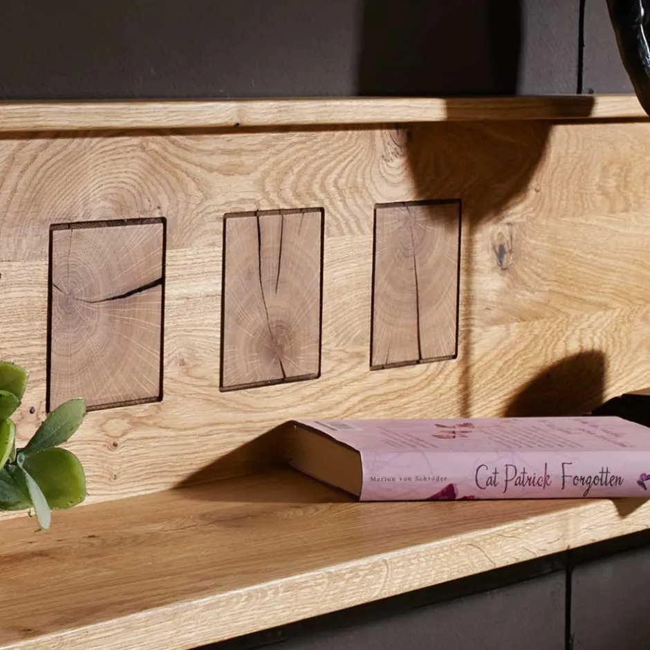 Wohnzimmerschrank|Wohnwand 300 Cm*Pharao24 Wohnwand Cranados