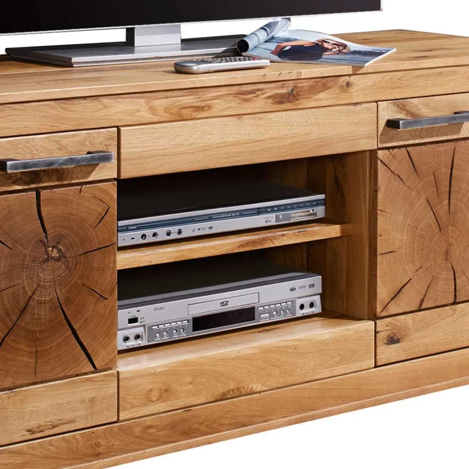 Wohnzimmerschrank|Wohnwand 300 Cm*Pharao24 Wohnwand Cranados