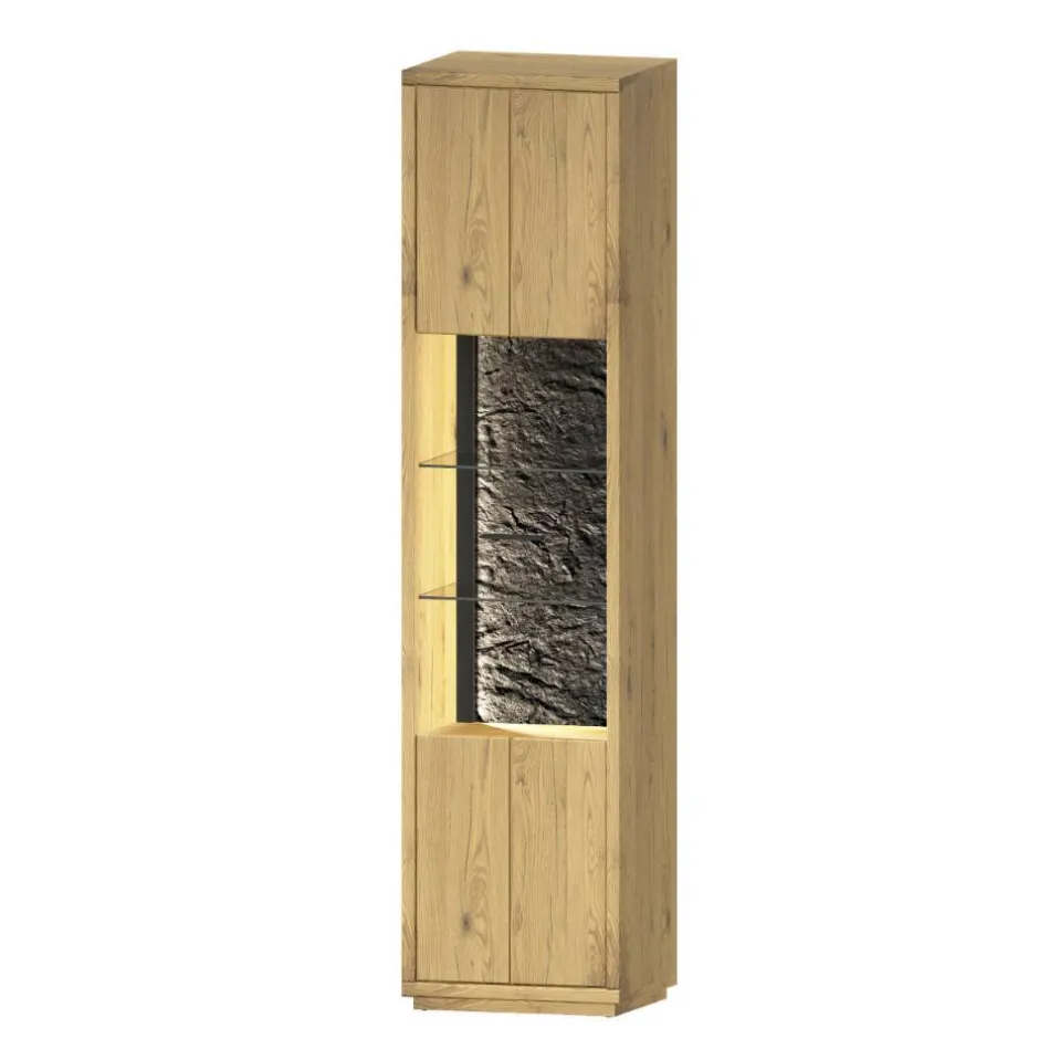 Moderne Wohnwände|Wohnwand 300 Cm*Pharao24 Wohnwand Echtholz Ostoro