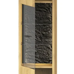 Moderne Wohnwände|Wohnwand 300 Cm*Pharao24 Wohnwand Echtholz Ostoro