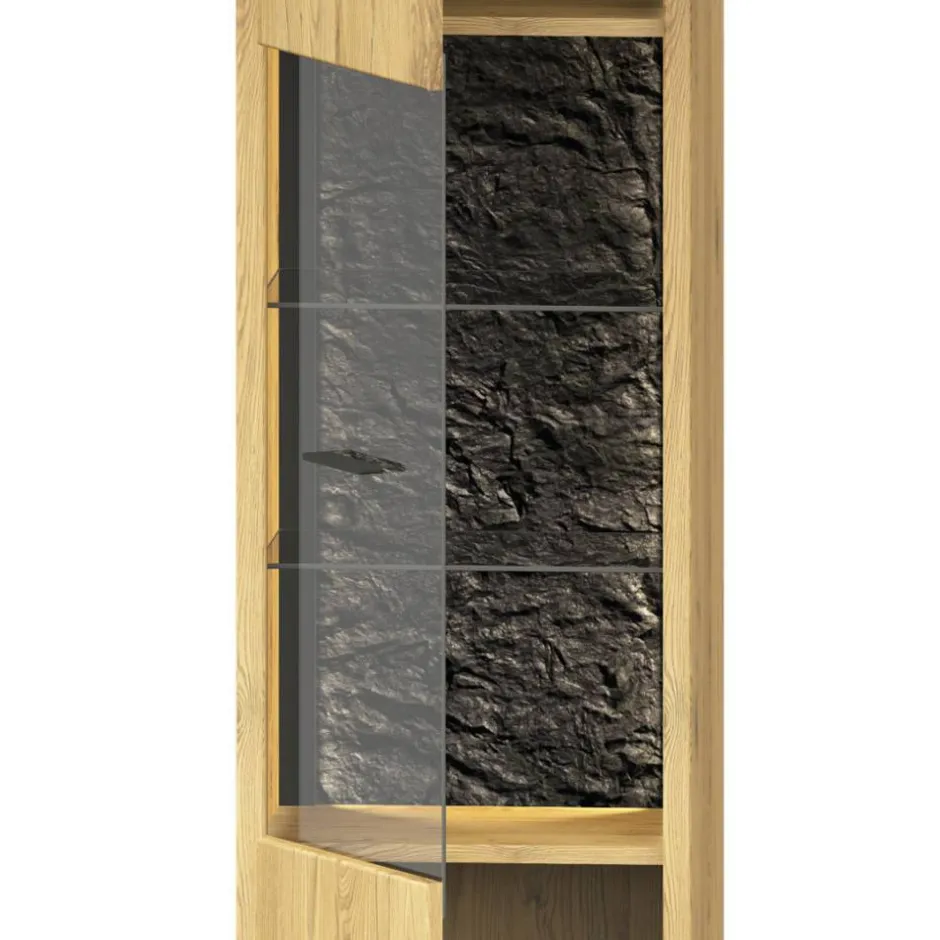 Moderne Wohnwände|Wohnwand 300 Cm*Pharao24 Wohnwand Echtholz Ostoro