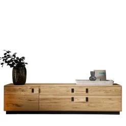 Moderne Wohnwände|Wohnwand 250 Cm*Pharao24 Wohnwand Echtholz Seldran