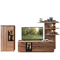 Pharao24 Wohnwand Emly> Wohnwand 300 Cm|Moderne Wohnwände