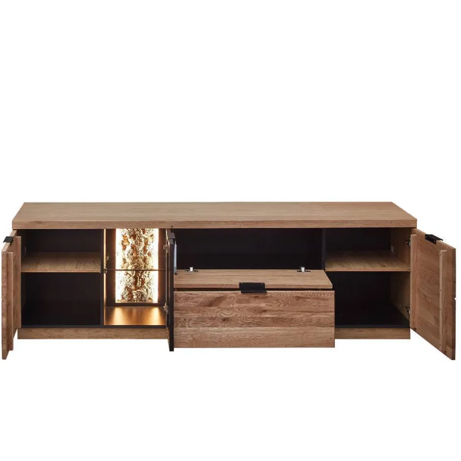 Pharao24 Wohnwand Emly> Wohnwand 300 Cm|Moderne Wohnwände