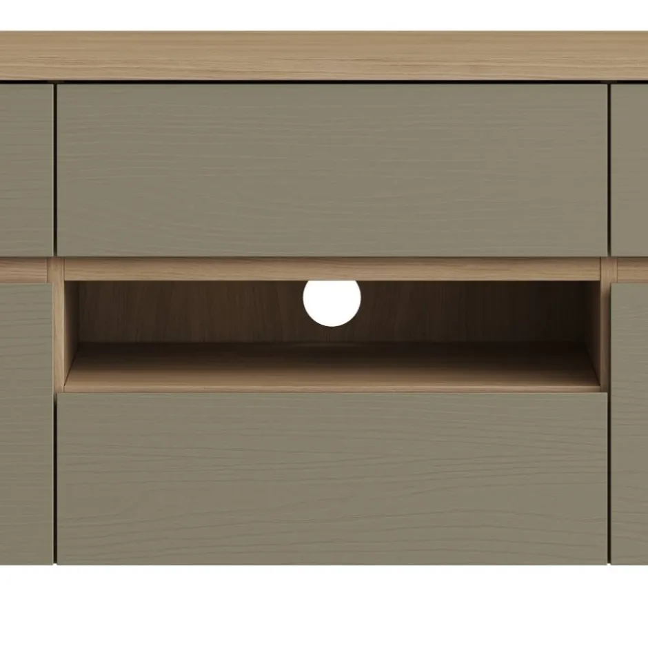 Wohnwand 350 Cm*Pharao24 Wohnwand Fine