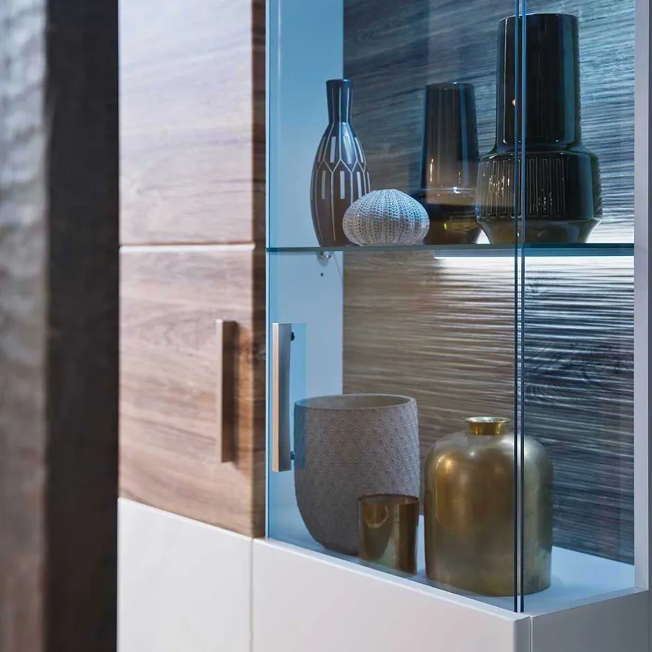 Wohnzimmerschrank|Wohnwand 300 Cm*Pharao24 Wohnwand Gazino