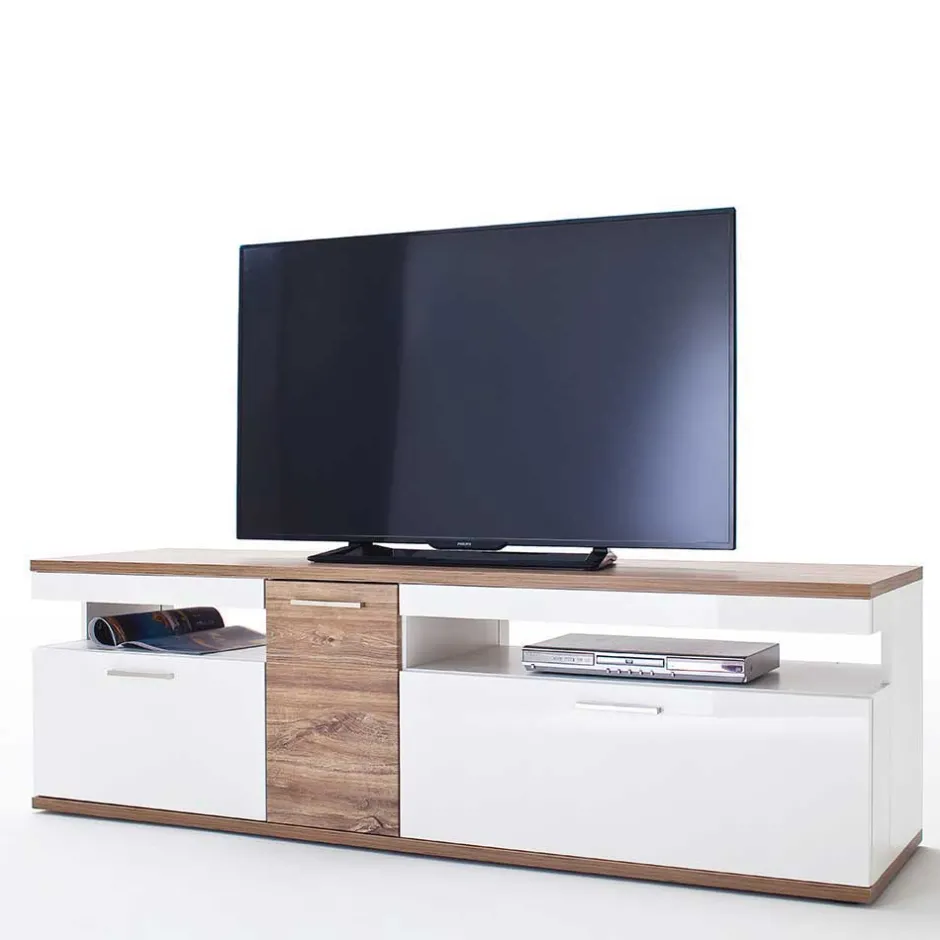 Wohnzimmerschrank|Wohnwand 300 Cm*Pharao24 Wohnwand Gazino