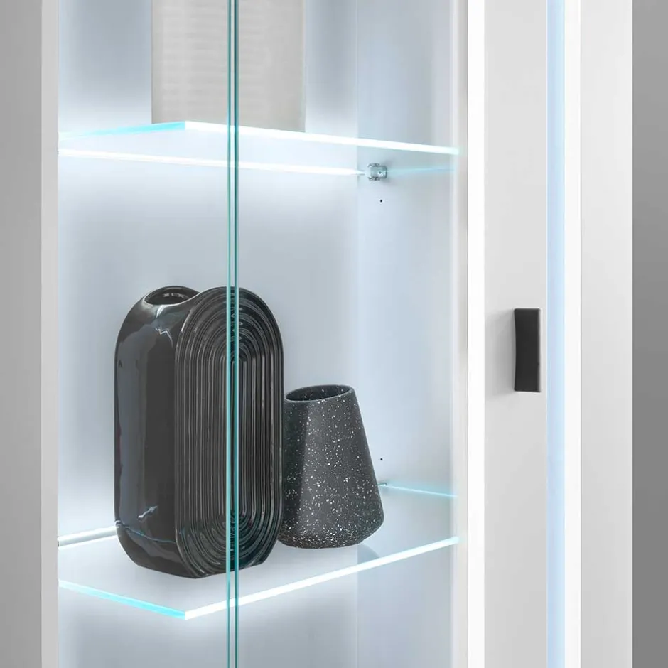 Pharao24 Wohnwand in Weiß Constantin> Wohnwand 300 Cm|Moderne Wohnwände