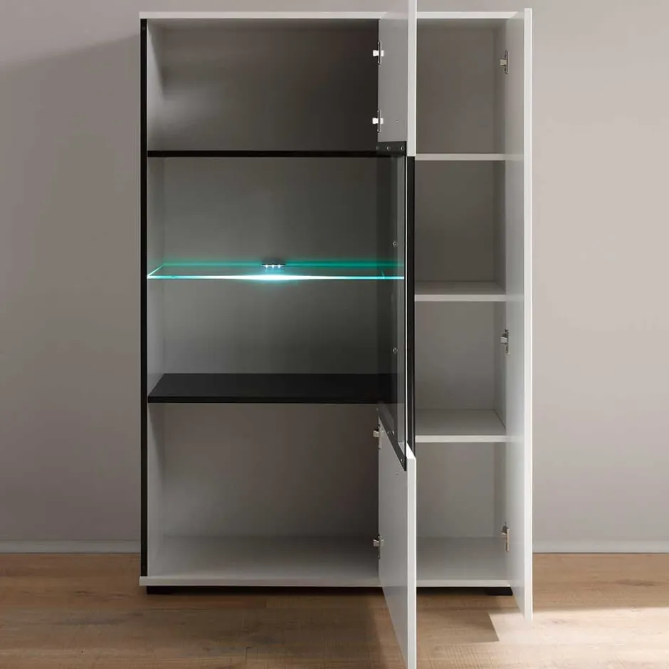 Pharao24 Wohnwand Lorainas> Wohnzimmerschrank|Wohnwand 350 Cm