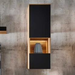 Wohnzimmerschrank|Wohnwand 250 Cm*Pharao24 Wohnwand Massivholz geölt Despinia