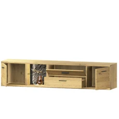 Pharao24 Wohnwand Massivholz Ostoro><noscript><img width=