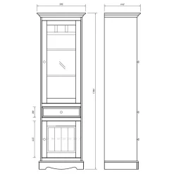 Pharao24 Wohnwand Massivholz Renero><noscript><img width=