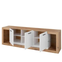 Moderne Wohnwände|Wohnwand 350 Cm*Pharao24 Wohnwand modern Asprecca