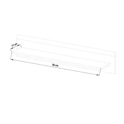 Massivholz Wohnwände*Pharao24 Wohnwand Modern Levanca