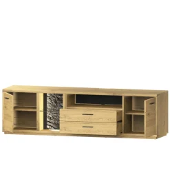 Moderne Wohnwände|Wohnwand 250 Cm*Pharao24 Wohnwand modern Ostoro