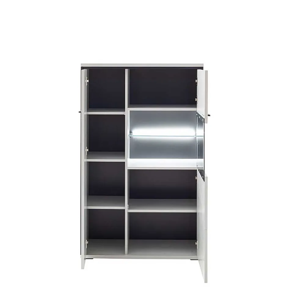 Moderne Wohnwände|Wohnwand 250 Cm*Pharao24 Wohnwand modern Ukai