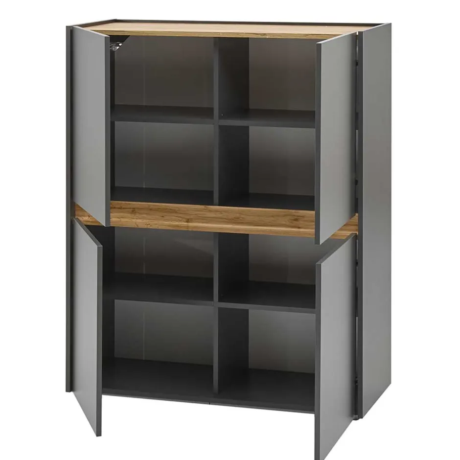 Moderne Wohnwände*Pharao24 Wohnwand modern Uzniana