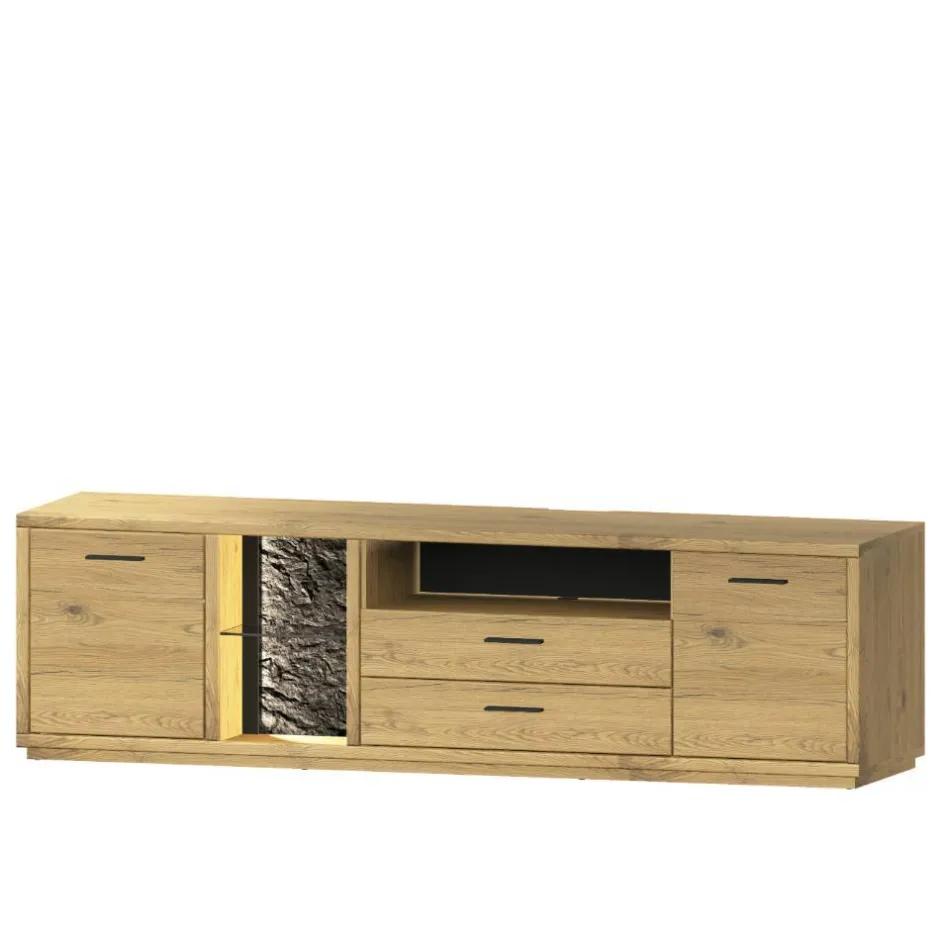 Moderne Wohnwände|Wohnwand 250 Cm*Pharao24 Wohnwand Ostoro