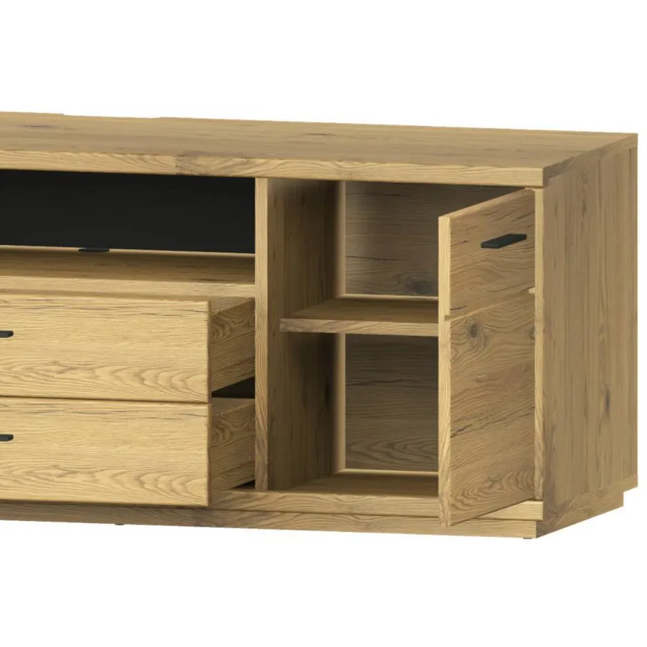 Moderne Wohnwände|Wohnwand 250 Cm*Pharao24 Wohnwand Ostoro