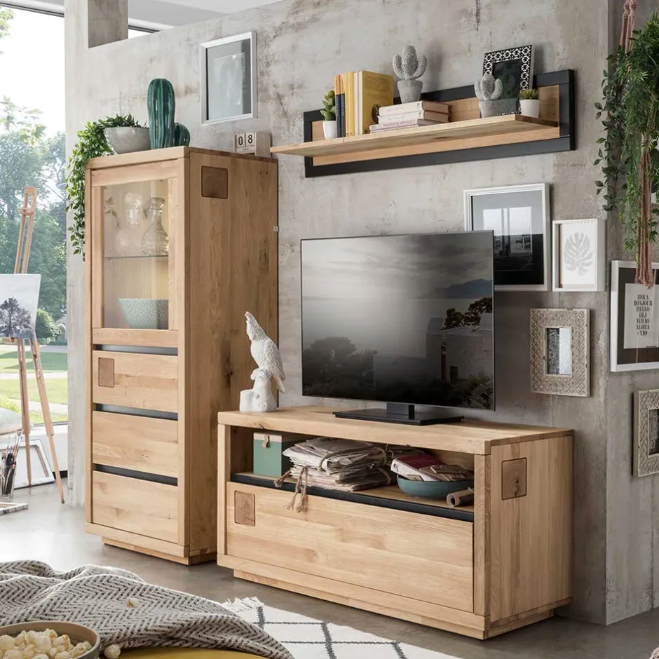 Wohnzimmerschrank|Moderne Wohnwände*Pharao24 Wohnwand Shailina