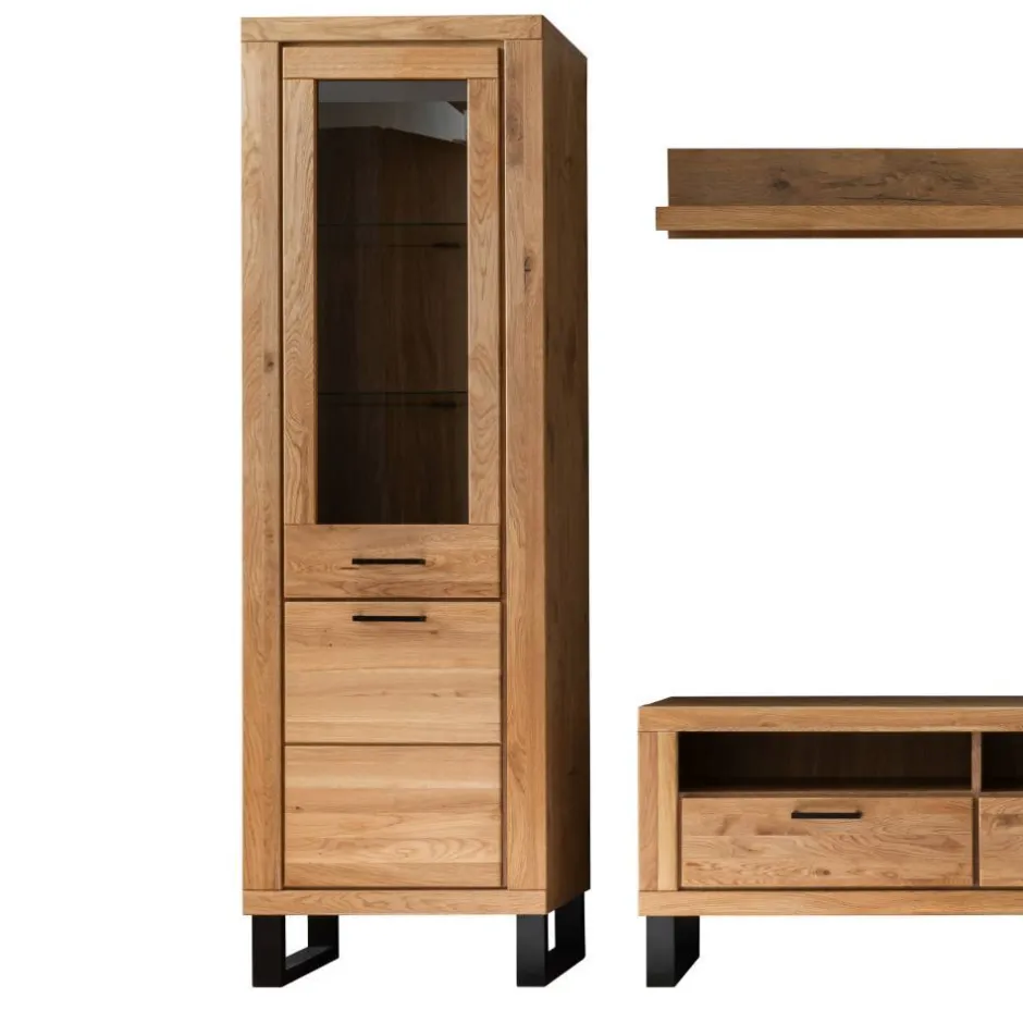 Wohnwand 300 Cm*Pharao24 Wohnwand Suzana