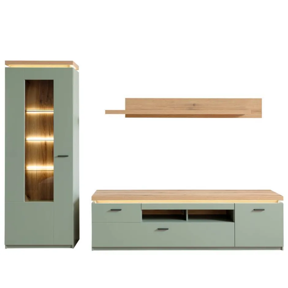 Pharao24 Wohnwand Tristan> Moderne Wohnwände|Wohnwand 250 Cm