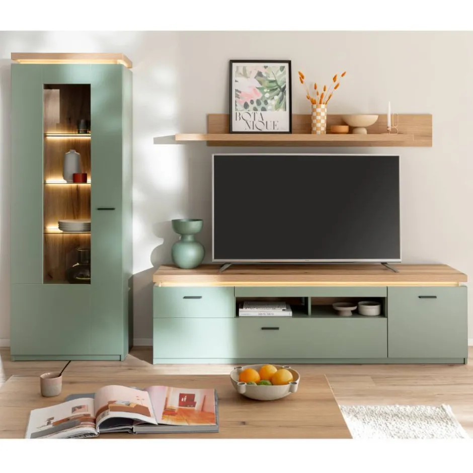 Pharao24 Wohnwand Tristan> Moderne Wohnwände|Wohnwand 250 Cm