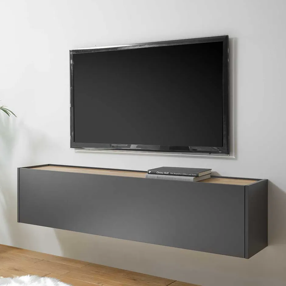 Moderne Wohnwände|Wohnwand 300 Cm*Pharao24 Wohnwand Uzniana