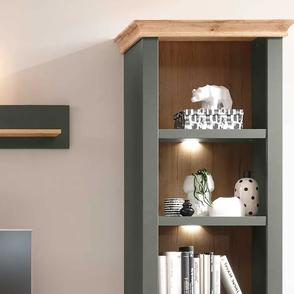 Pharao24 Wohnwand Vashina> Wohnwand 300 Cm