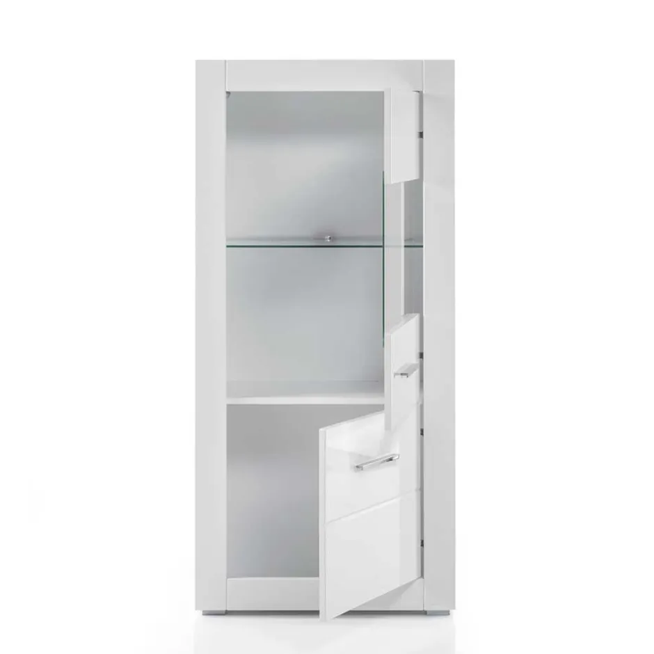 Pharao24 Wohnwand Vitrine Triango> Vitrinenschrank|Stauraumvitrinen