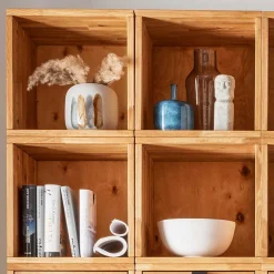 Pharao24 Wohnwand Vollholz Moore> Wohnzimmerschrank|Moderne Wohnwände