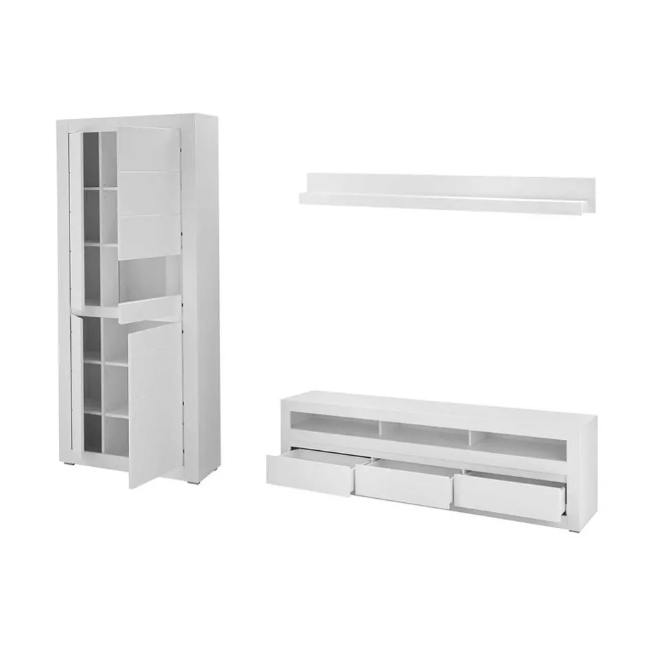 Pharao24 Wohnwand Vulino> Moderne Wohnwände|Wohnwand 300 Cm