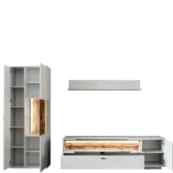 Wohnwand 250 Cm|Moderne Wohnwände*Pharao24 Wohnzimmer Anbauwand Barat