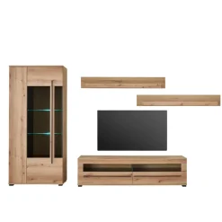 Pharao24 Wohnzimmer Anbauwand Cemutra> Moderne Wohnwände|Wohnwand 250 Cm