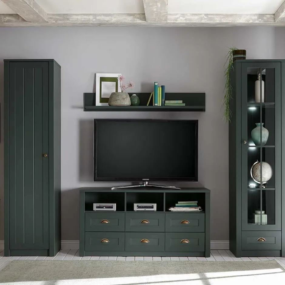 Pharao24 Wohnzimmer Anbauwand Clujia> Wohnwand 250 Cm