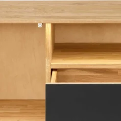 Moderne Wohnwände|Massivholz Wohnwände*Pharao24 Wohnzimmer Anbauwand Despinia